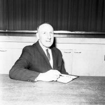 Portrait of Mr. Donald McKenzie, Chairman, School B.